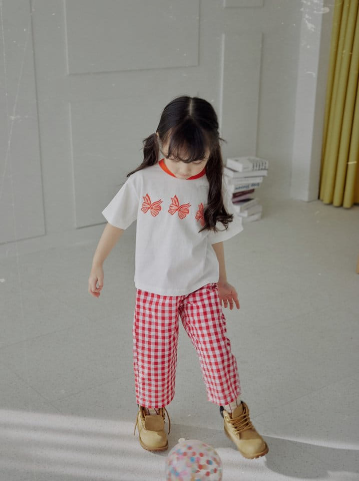 Bienvenu - Korean Children Fashion - #discoveringself - Ribbon Tee - 3