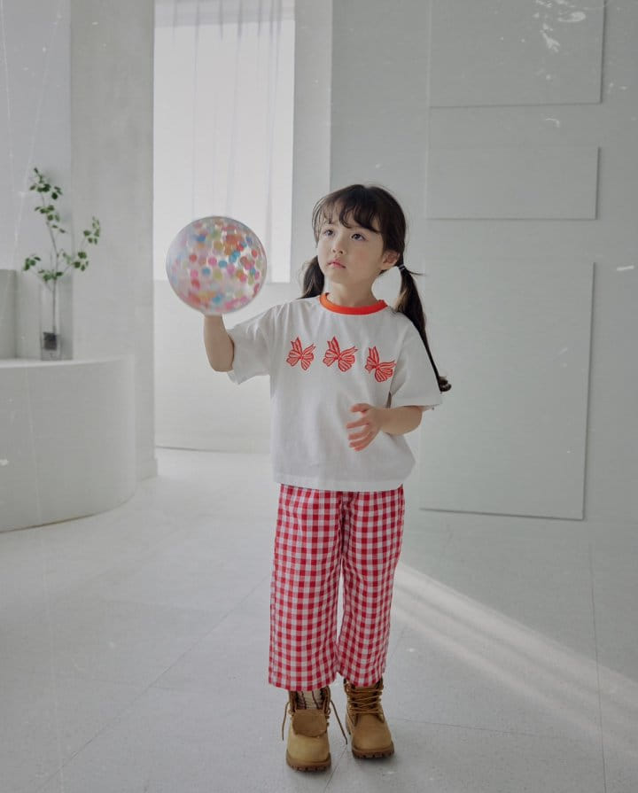 Bienvenu - Korean Children Fashion - #discoveringself - Ribbon Tee - 4
