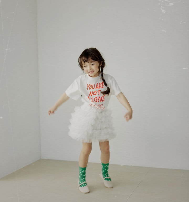 Bienvenu - Korean Children Fashion - #fashionkids - Alone Tee - 3