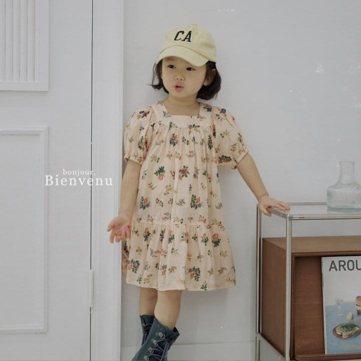 Bienvenu - Korean Children Fashion - #kidsshorts - Square Long One-Piece