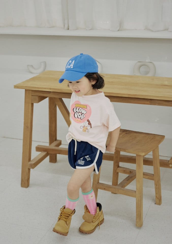 Bienvenu - Korean Children Fashion - #kidsshorts - Taping Hot Pants - 7
