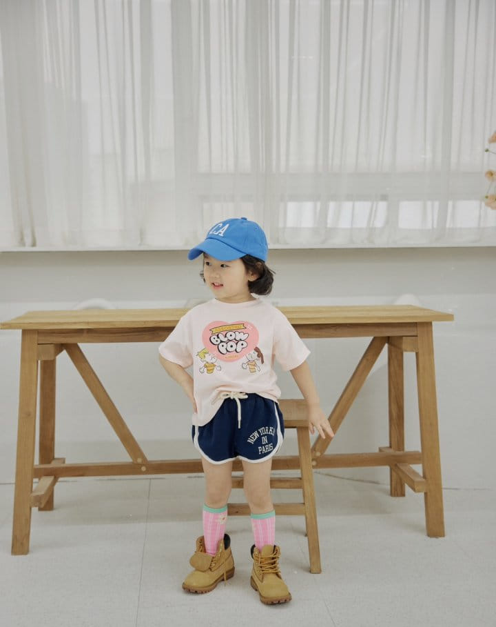 Bienvenu - Korean Children Fashion - #kidsstore - Taping Hot Pants - 8
