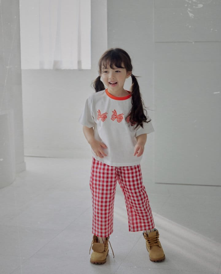 Bienvenu - Korean Children Fashion - #kidsstore - Ribbon Tee - 6