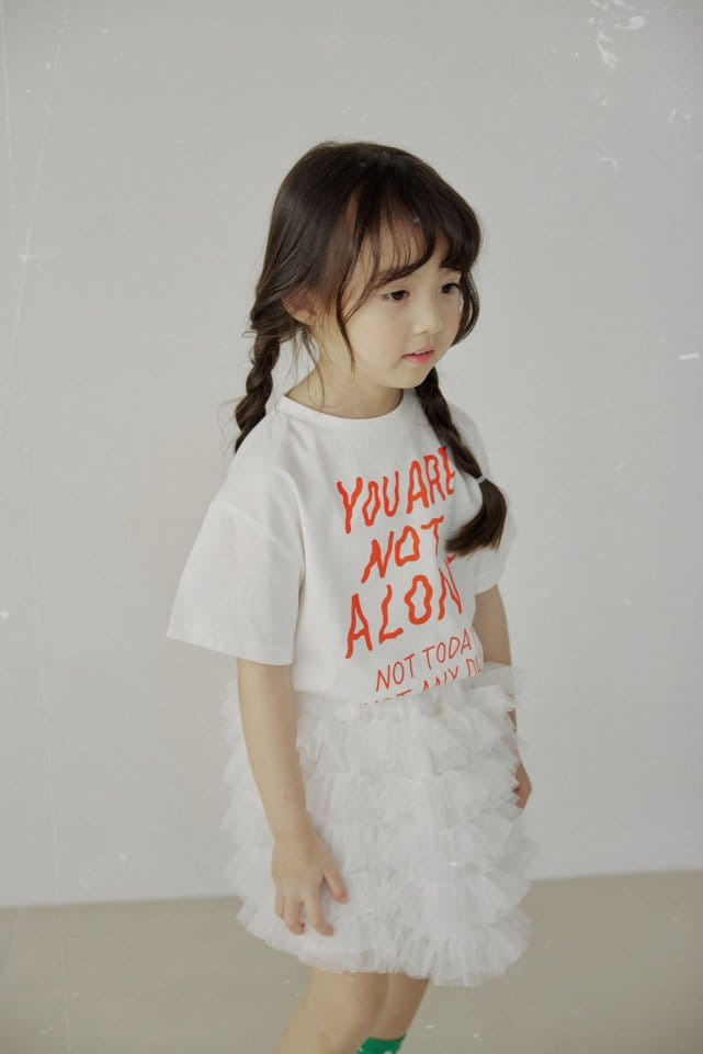 Bienvenu - Korean Children Fashion - #kidsstore - Alone Tee - 5