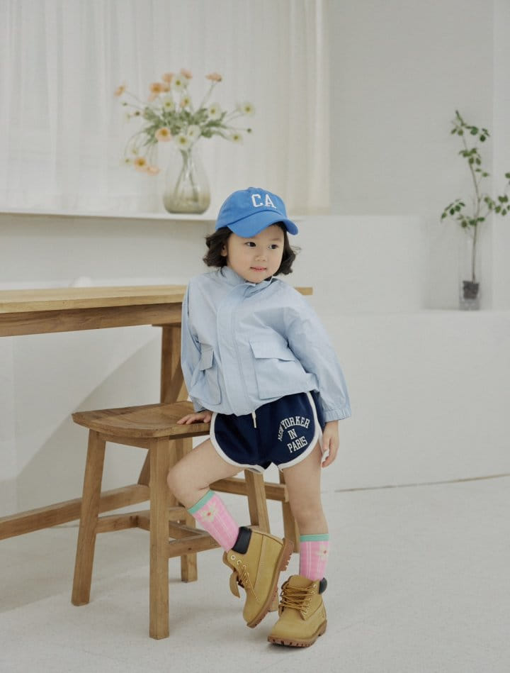 Bienvenu - Korean Children Fashion - #kidzfashiontrend - Taping Hot Pants - 9