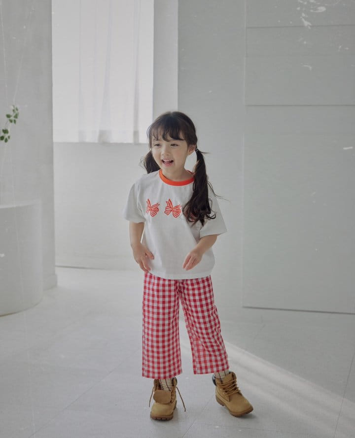 Bienvenu - Korean Children Fashion - #kidzfashiontrend - Ribbon Tee - 7