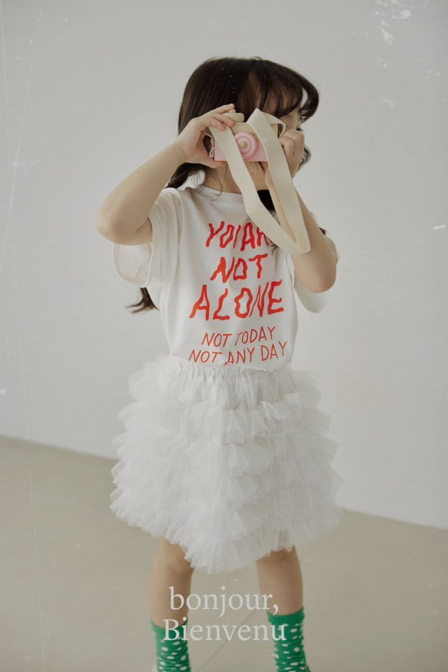 Bienvenu - Korean Children Fashion - #kidzfashiontrend - Alone Tee - 6