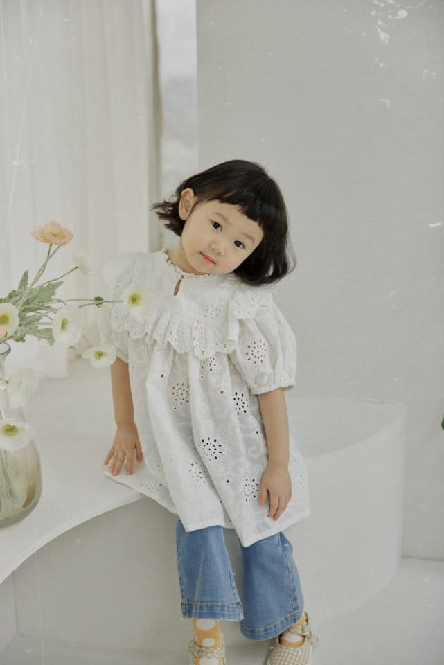 Bienvenu - Korean Children Fashion - #magicofchildhood - Romantic Pumping One-Piece - 5