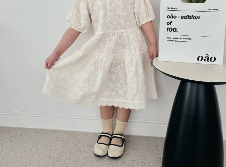 Bienvenu - Korean Children Fashion - #minifashionista - Embroidery Kan Kan Blouse - 5