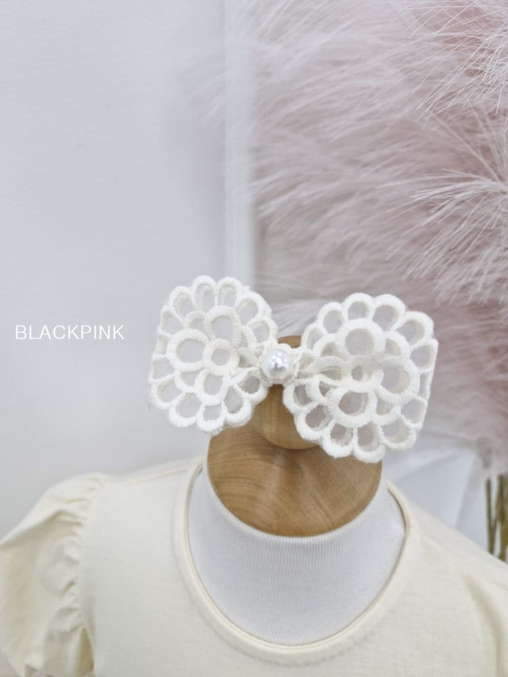 Black Pink - Korean Children Fashion - #childofig - Eva Lace Pin - 8