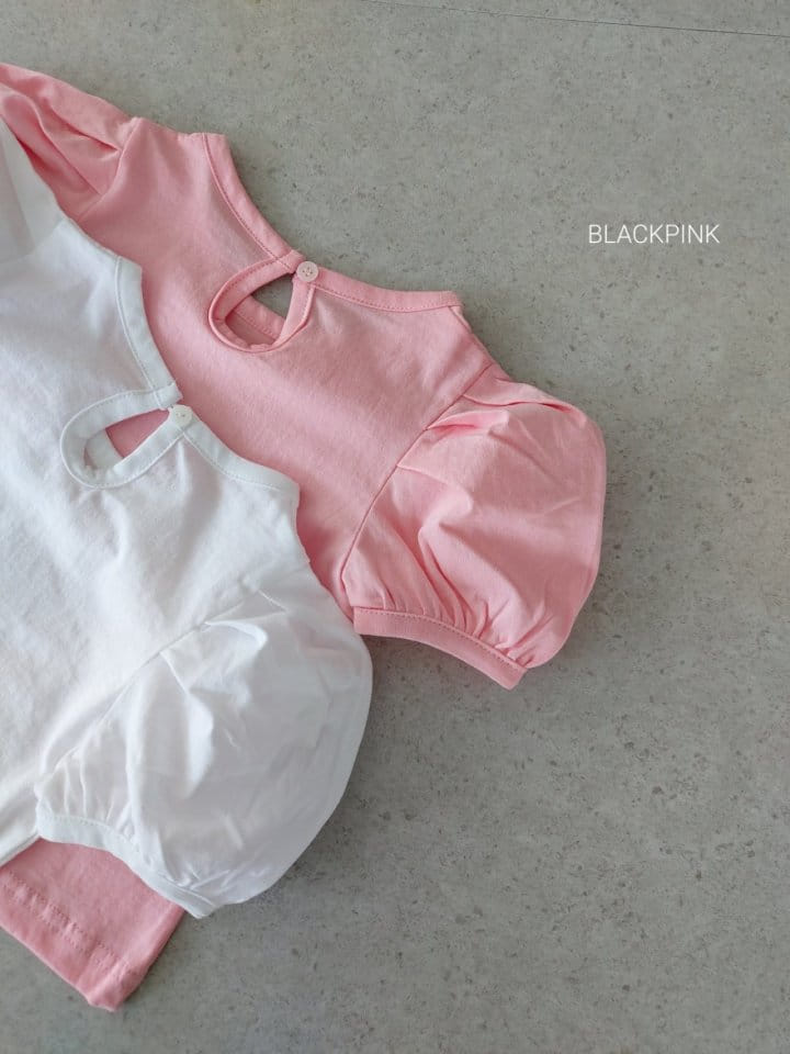 Black Pink - Korean Children Fashion - #childrensboutique - Joy Puff Tee - 8