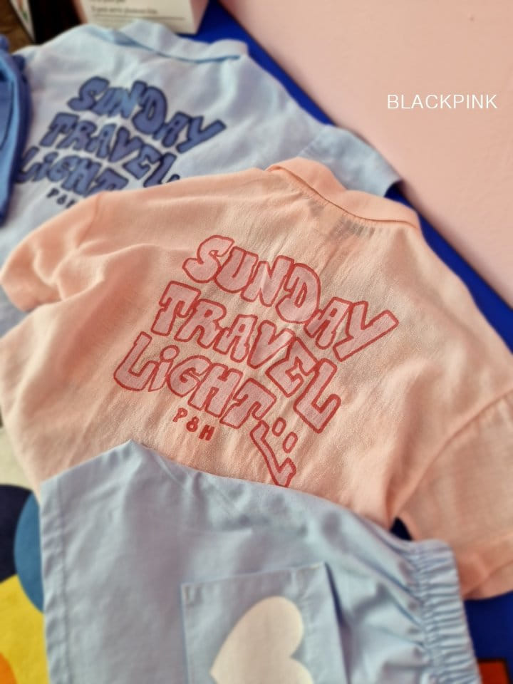 Black Pink - Korean Children Fashion - #minifashionista - SUNDAY Shirt - 4