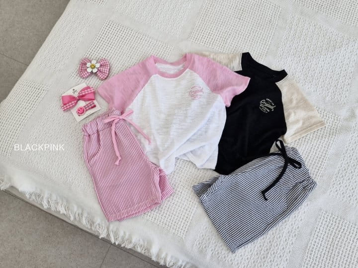 Black Pink - Korean Children Fashion - #stylishchildhood - Original Raglan Tee - 2