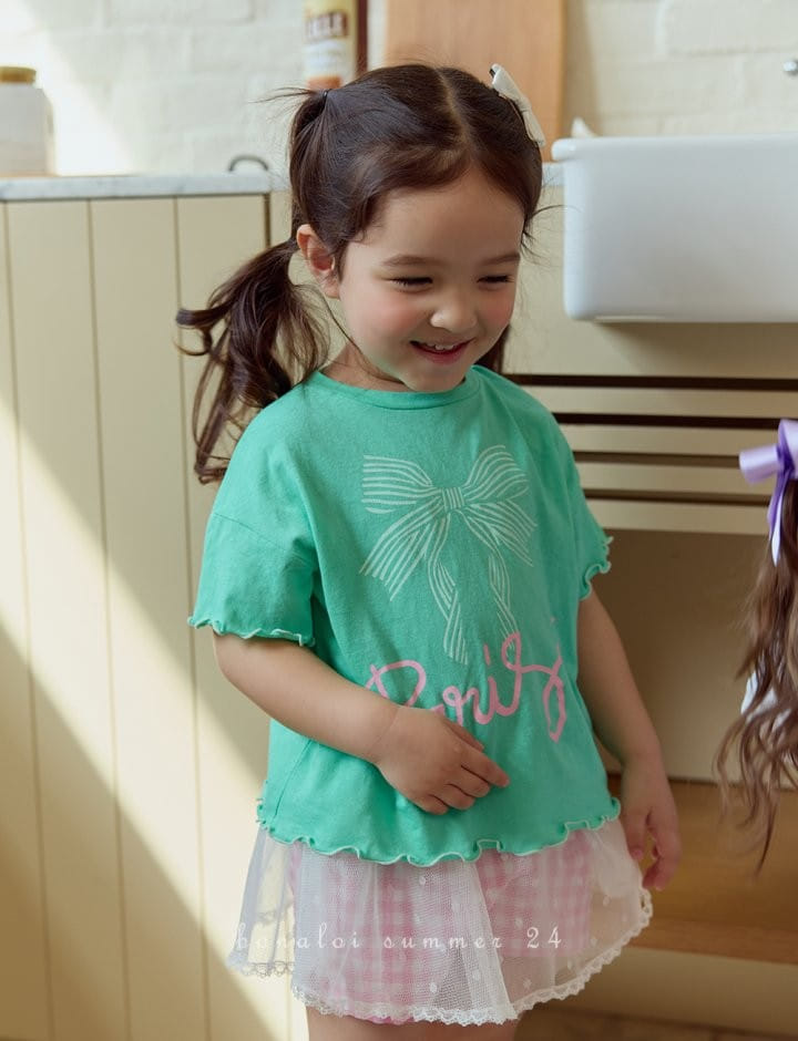 Bonaloi - Korean Children Fashion - #Kfashion4kids - Paris Paint Tee - 11
