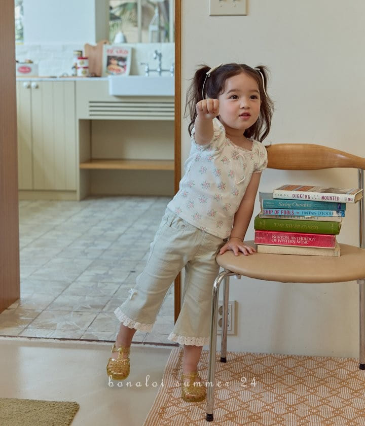 Bonaloi - Korean Children Fashion - #Kfashion4kids - Saint Span Pants - 6