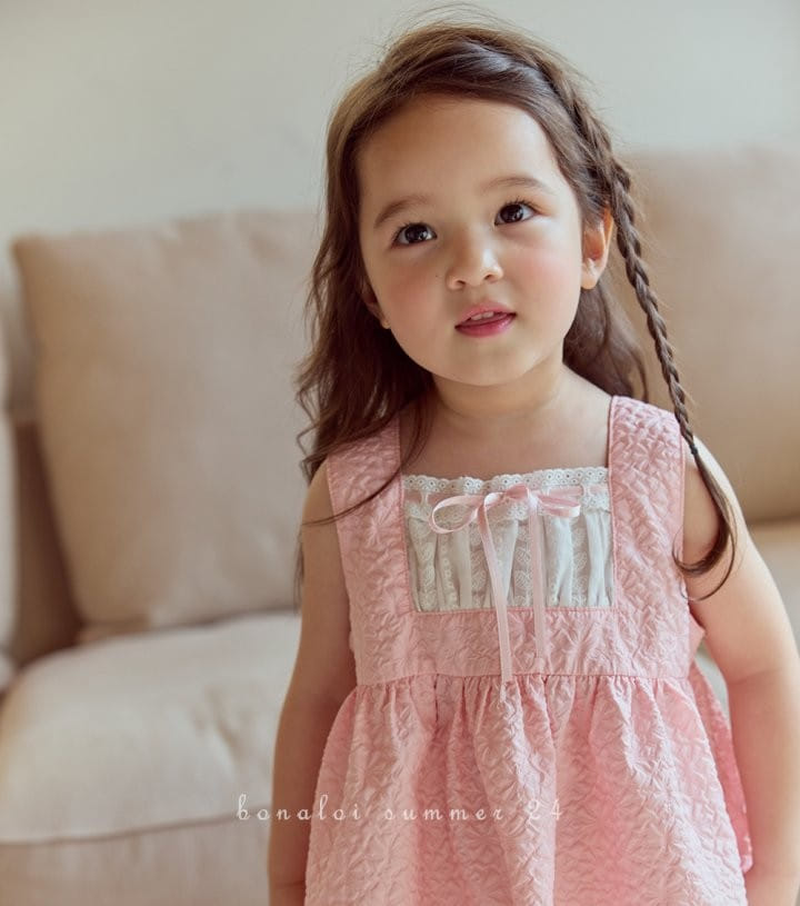 Bonaloi - Korean Children Fashion - #childofig - Oott Mini One-Piece - 8