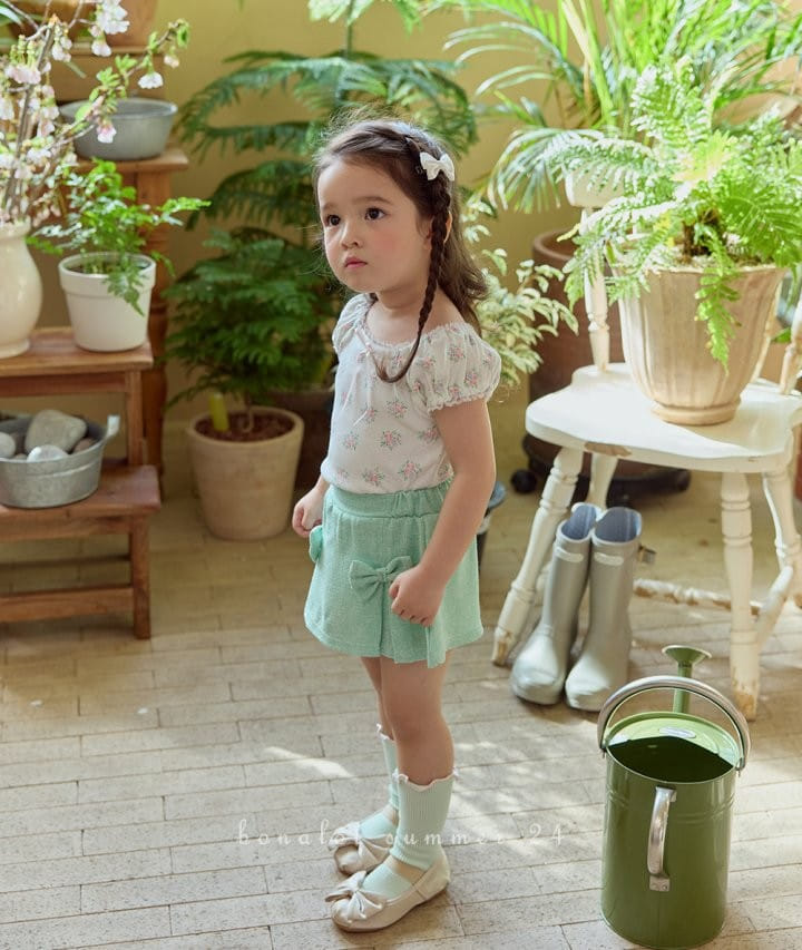 Bonaloi - Korean Children Fashion - #childofig - Lindsey Puff Tee - 3
