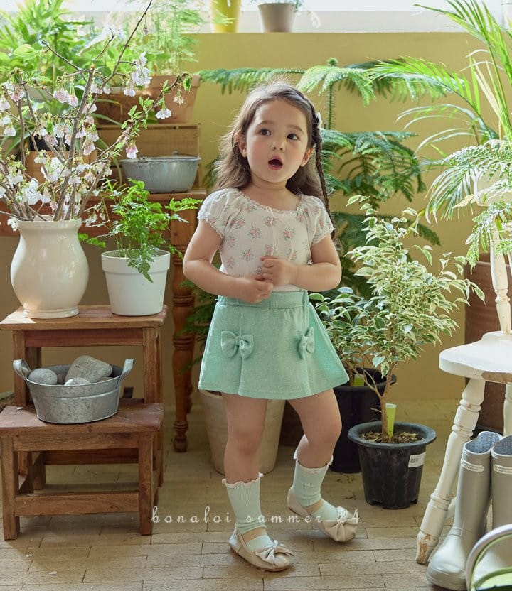 Bonaloi - Korean Children Fashion - #childofig - Lindsey Puff Tee - 4