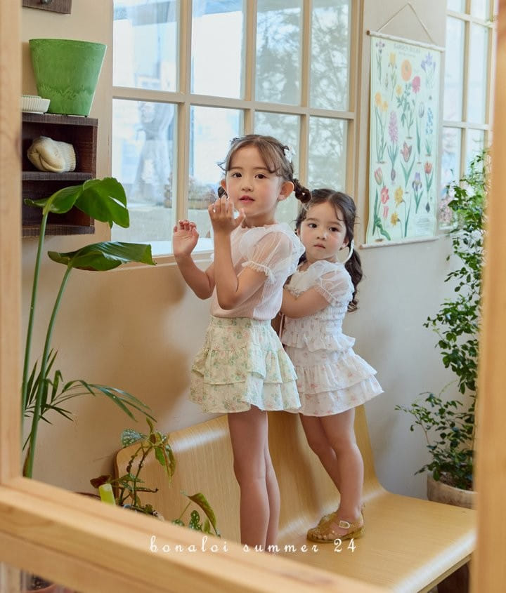 Bonaloi - Korean Children Fashion - #childrensboutique - Rize Ribbon Bustier - 3