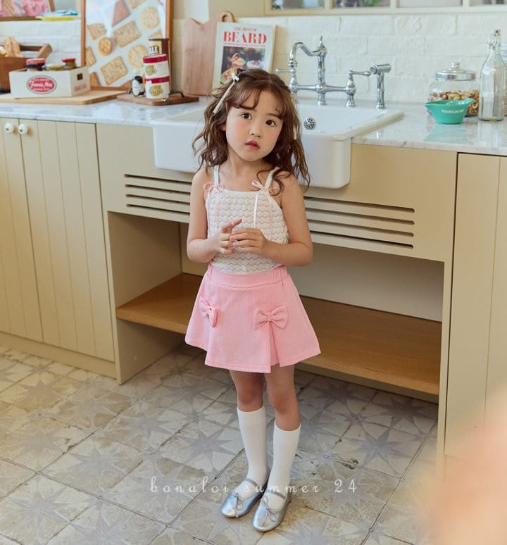 Bonaloi - Korean Children Fashion - #childrensboutique - Mayo Sleeveless Tee - 4