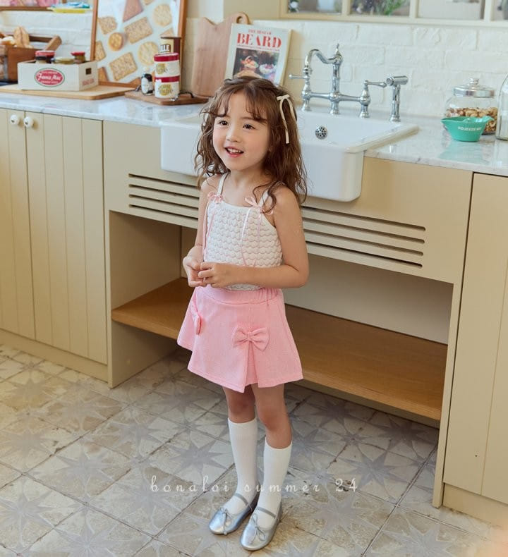 Bonaloi - Korean Children Fashion - #discoveringself - Mayo Sleeveless Tee - 5