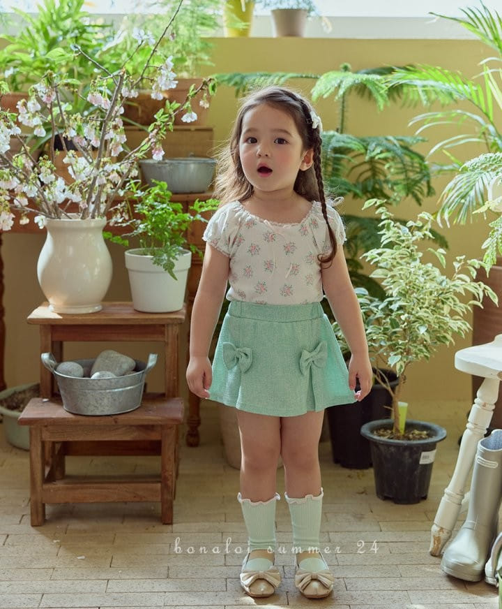 Bonaloi - Korean Children Fashion - #discoveringself - Lindsey Puff Tee - 7