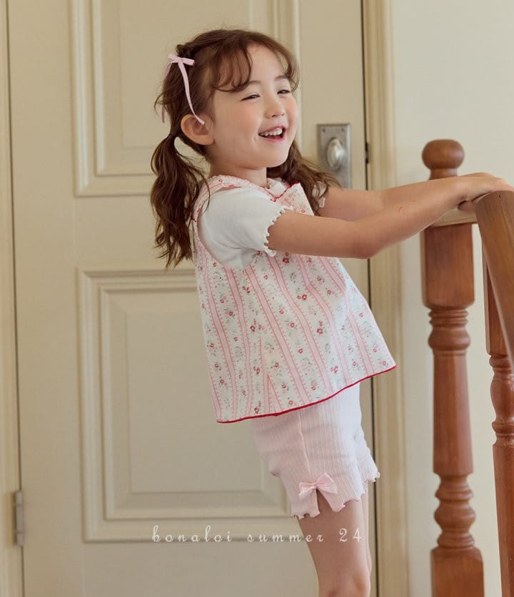 Bonaloi - Korean Children Fashion - #kidsshorts - Lica Top  - 8