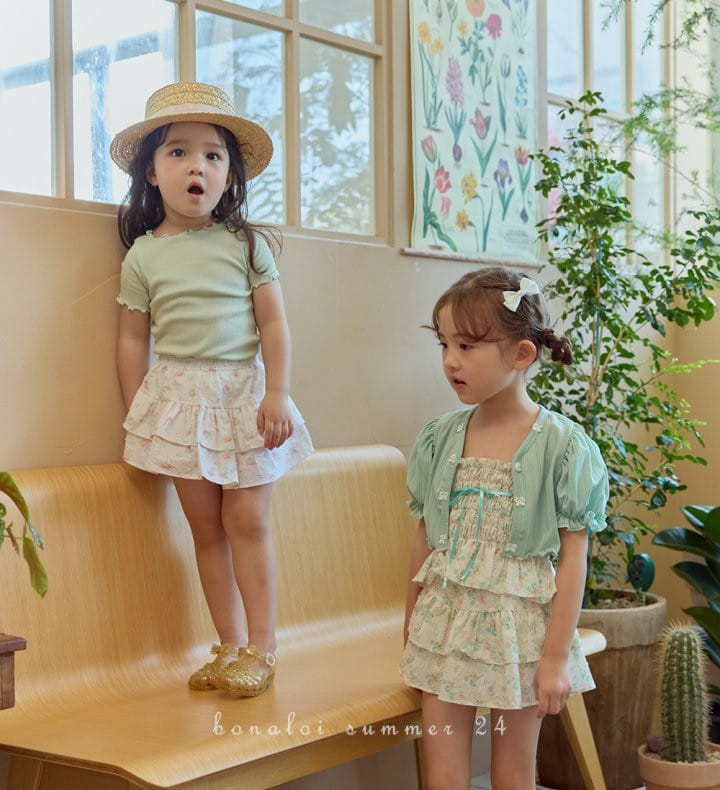 Bonaloi - Korean Children Fashion - #kidsstore - Soft Interlon Tee - 11