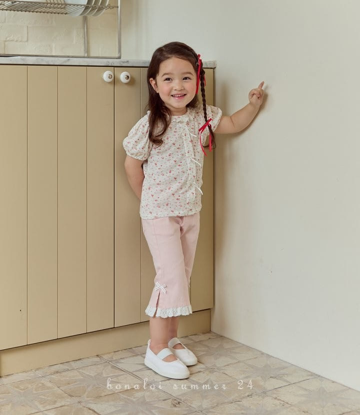 Bonaloi - Korean Children Fashion - #kidsshorts - Saint Span Pants - 4