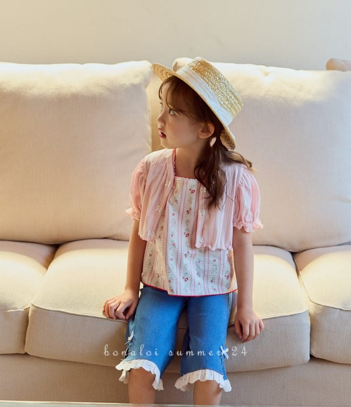 Bonaloi - Korean Children Fashion - #kidsstore - Lica Top  - 9