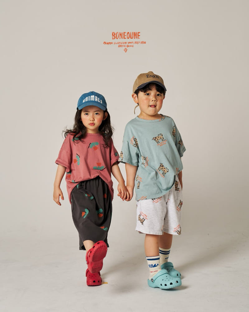 Boneoune - Korean Children Fashion - #childofig - Cheetah Mini Terry Pants - 5