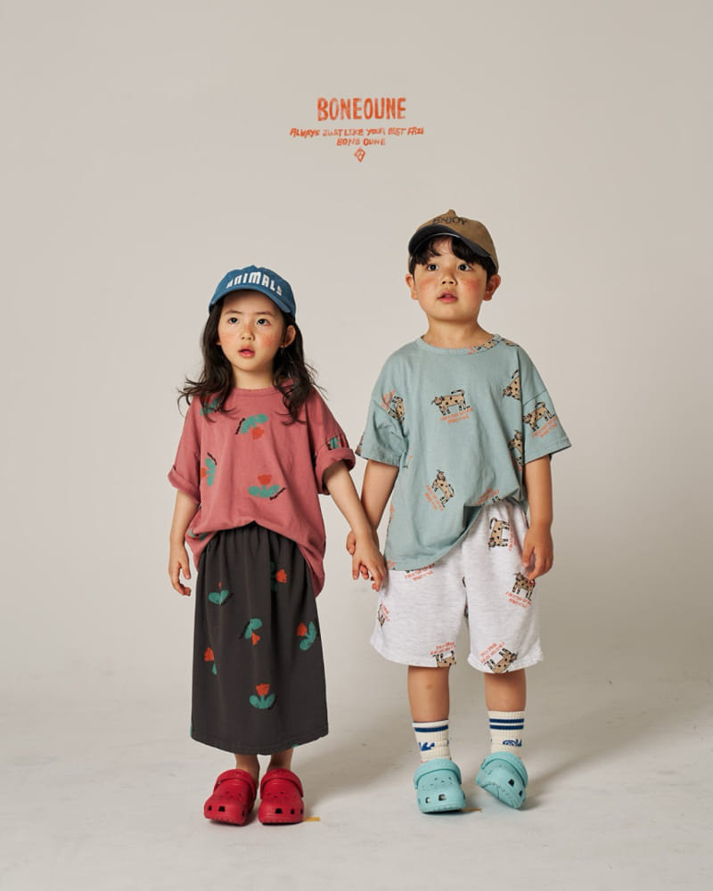 Boneoune - Korean Children Fashion - #childrensboutique - Cheetah Mini Terry Pants - 6