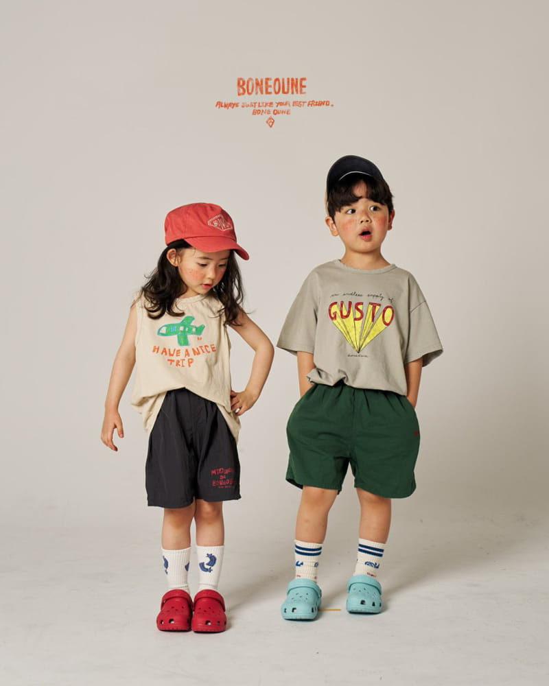 Boneoune - Korean Children Fashion - #childrensboutique - Gusto Tee - 2