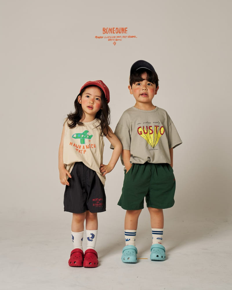 Boneoune - Korean Children Fashion - #designkidswear - Gusto Tee - 3