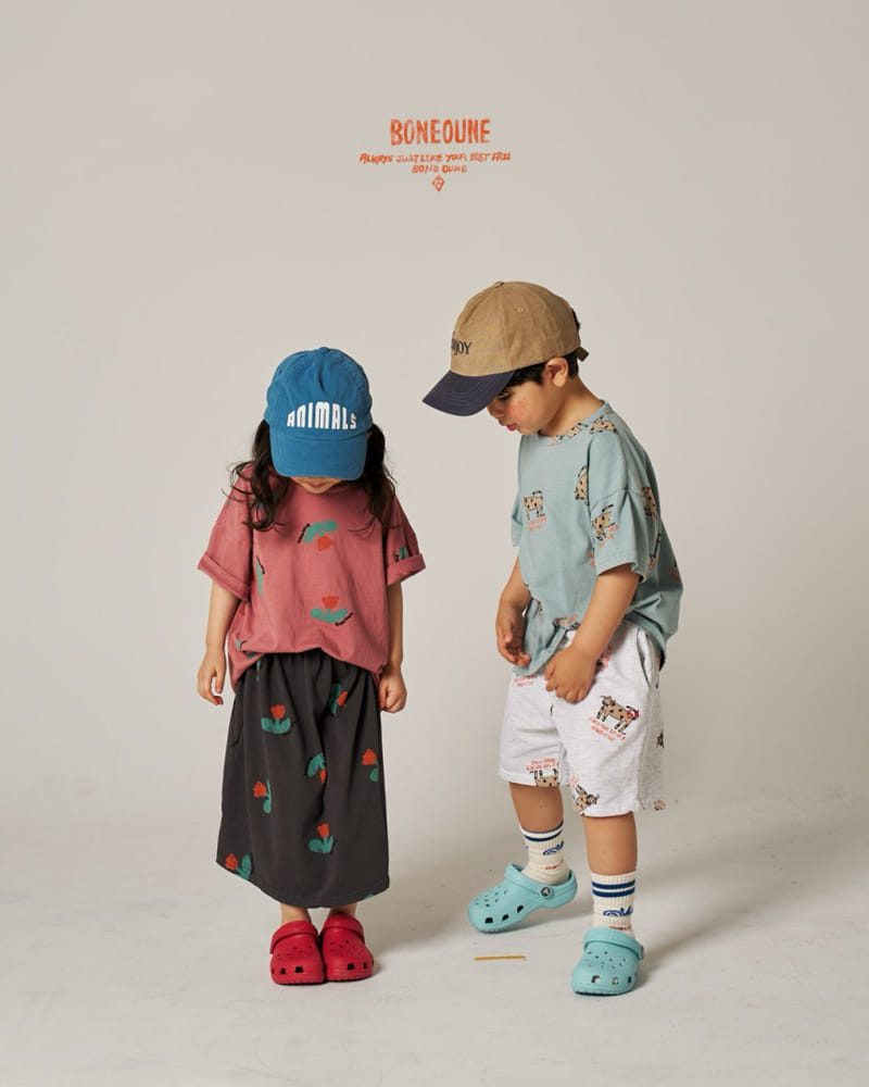 Boneoune - Korean Children Fashion - #discoveringself - Cheetah Mini Terry Pants - 8