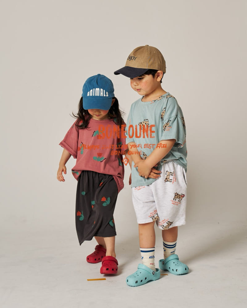 Boneoune - Korean Children Fashion - #fashionkids - Cheetah Mini Terry Pants - 9