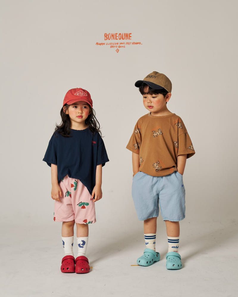 Boneoune - Korean Children Fashion - #kidsshorts - Cooling Tee - 2