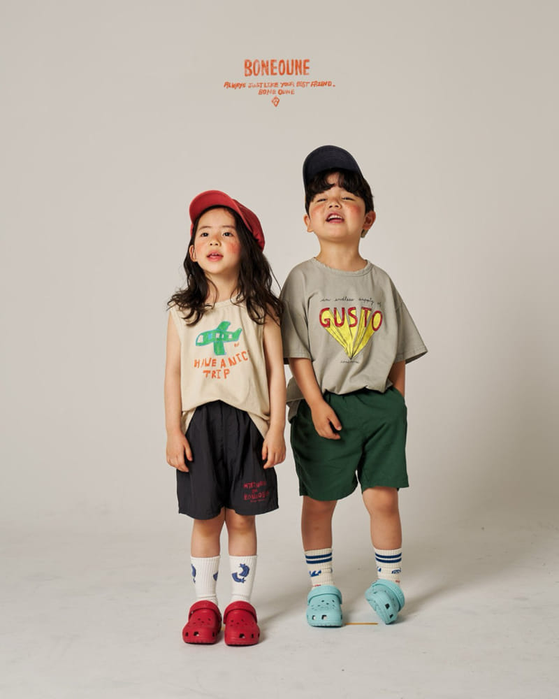 Boneoune - Korean Children Fashion - #kidzfashiontrend - Gusto Tee - 8