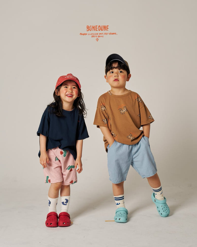 Boneoune - Korean Children Fashion - #kidsstore - Cooling Tee - 4