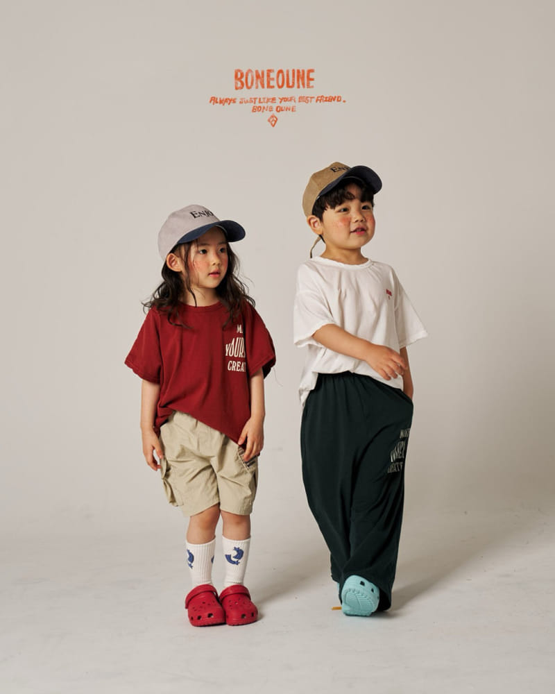 Boneoune - Korean Children Fashion - #toddlerclothing - Cooling Tee - 11