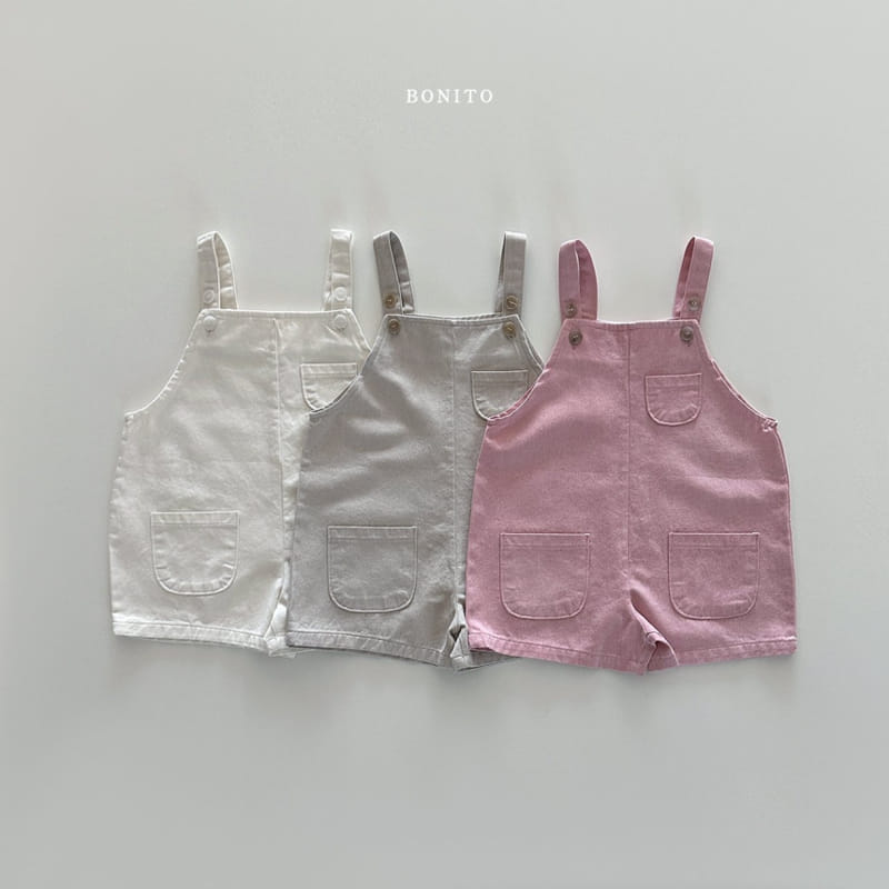 Bonito - Korean Baby Fashion - #babyboutique - Pig Dungarees Pants