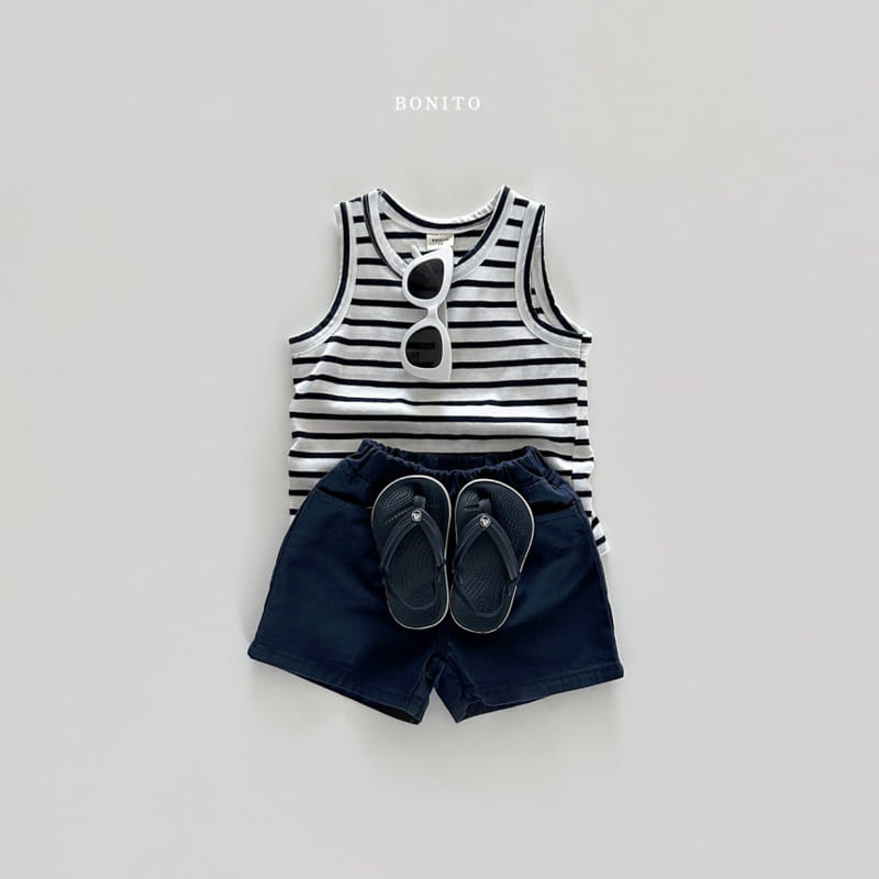 Bonito - Korean Baby Fashion - #onlinebabyshop - ST Sleeveless Tee - 4