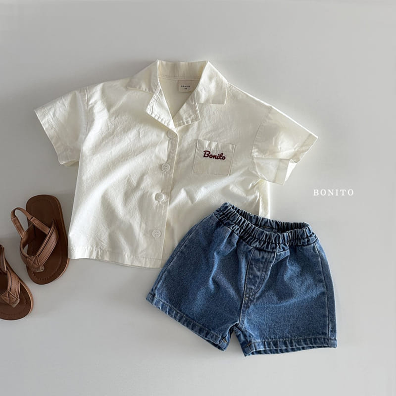 Bonito - Korean Baby Fashion - #babyfashion - Pocket Shirt - 11