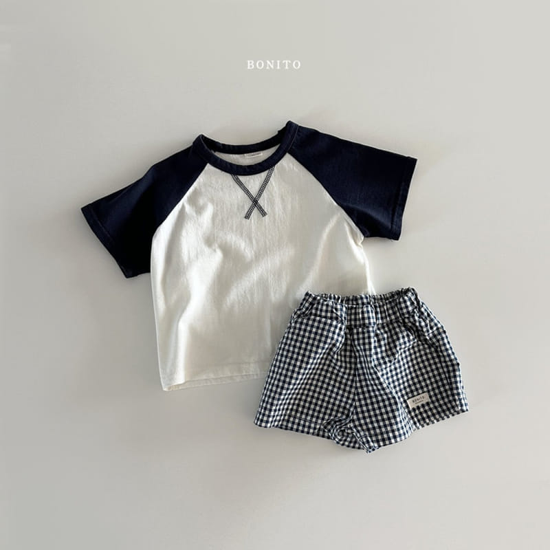 Bonito - Korean Baby Fashion - #babyfashion - Raglan Guy Short Sleeve Tee - 5