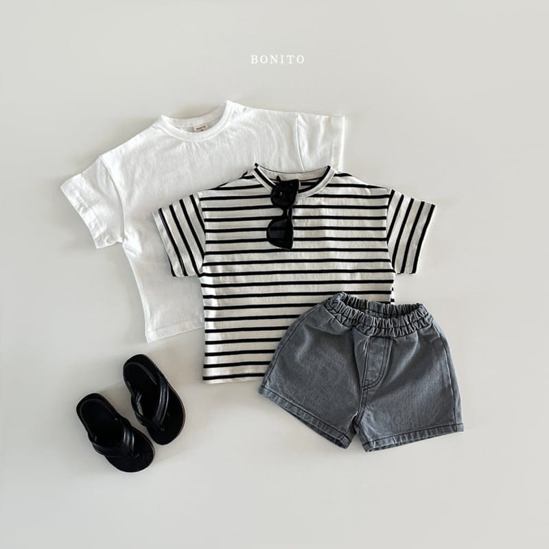 Bonito - Korean Baby Fashion - #babyfever - 1+1 Short Sleeve Tee - 7