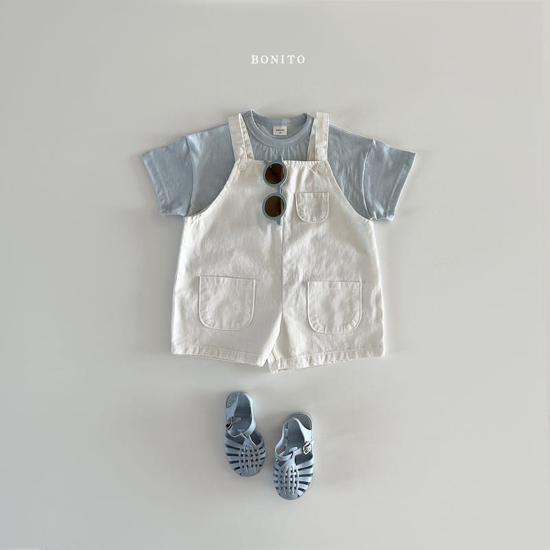 Bonito - Korean Baby Fashion - #babyfever - Pig Dungarees Pants - 6