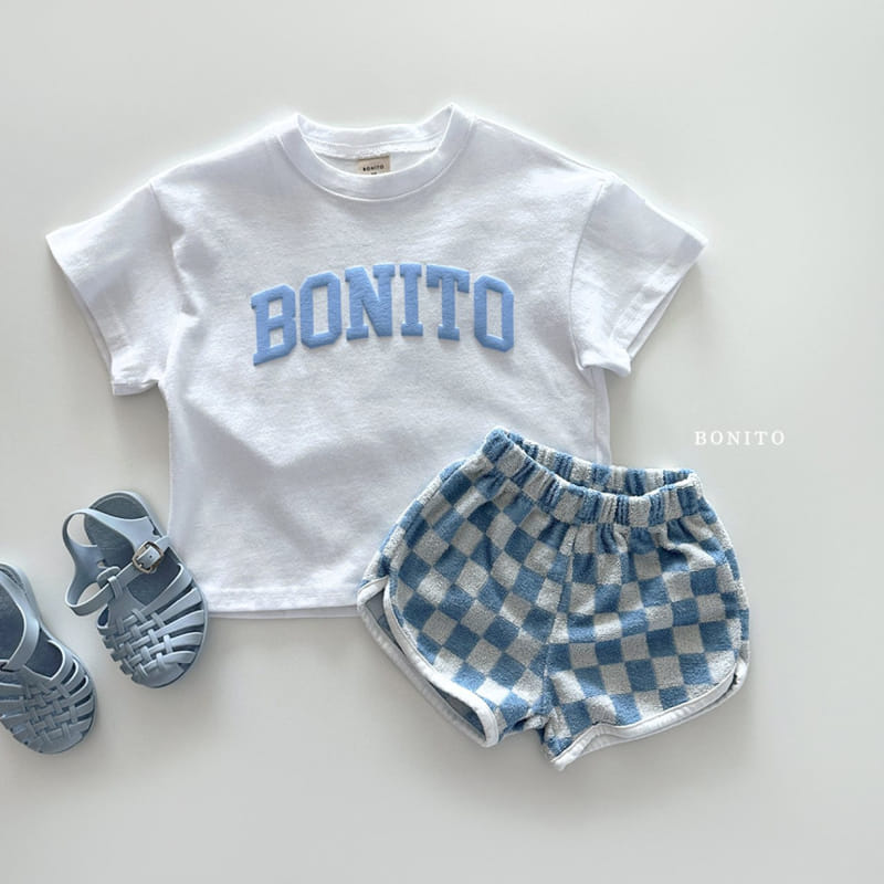 Bonito - Korean Baby Fashion - #babyfashion - Terry Check Shorts - 4