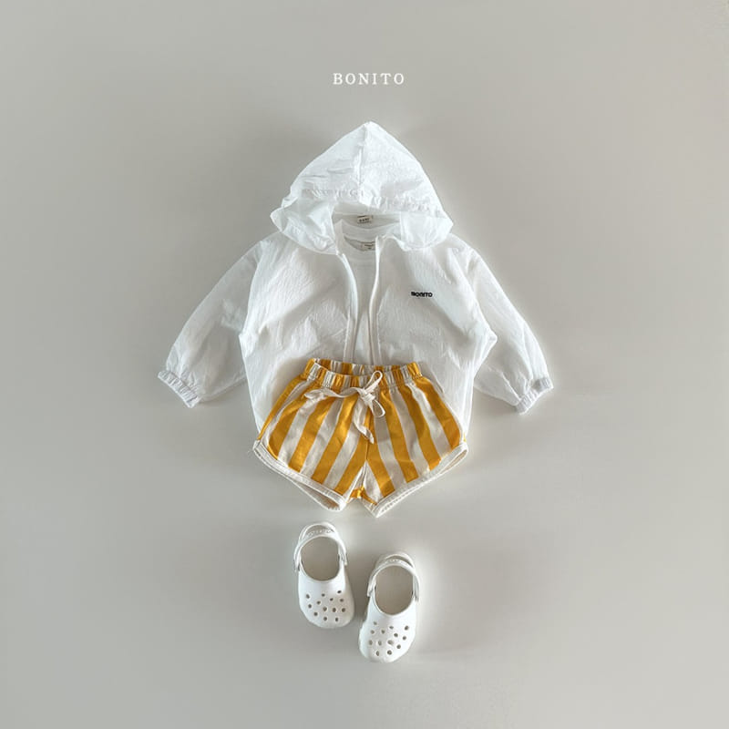 Bonito - Korean Baby Fashion - #babyfever - Vertical Piping Shorts - 11