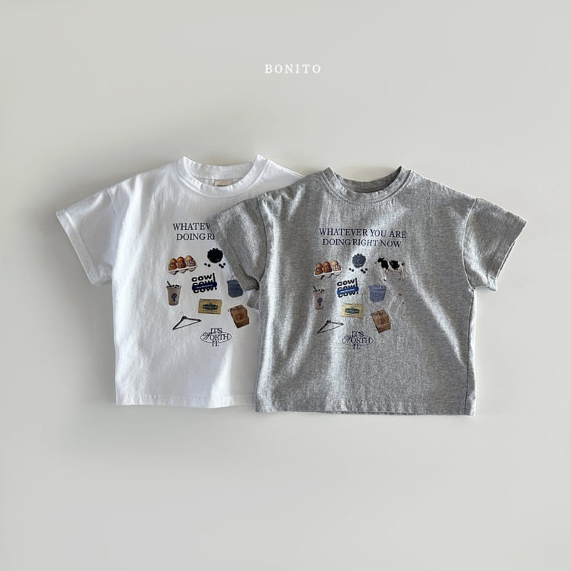 Bonito - Korean Baby Fashion - #babyfever - Cow Tee