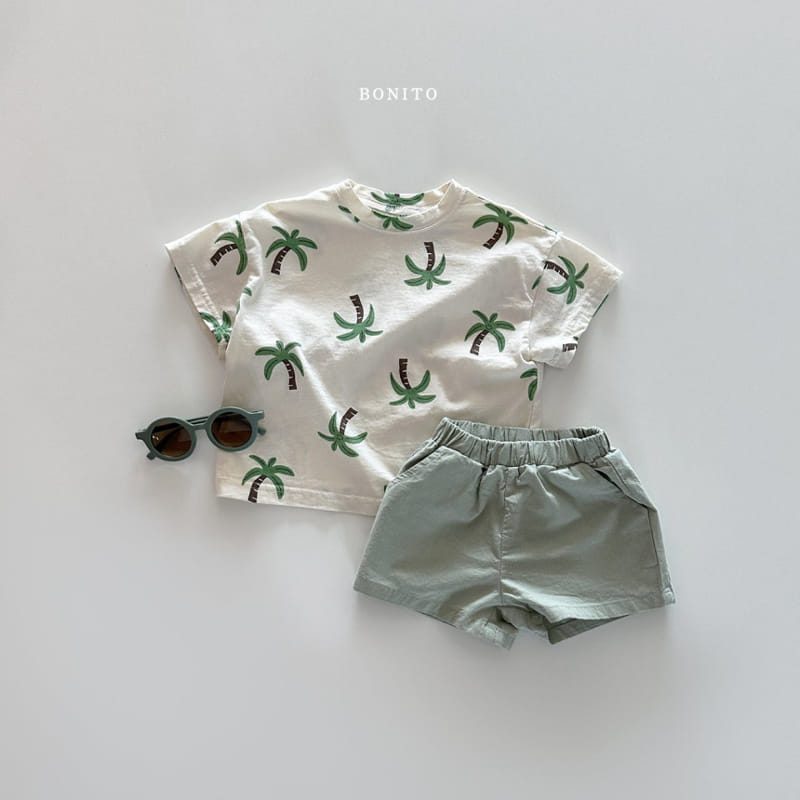Bonito - Korean Baby Fashion - #babyfashion - Palm Tee - 4